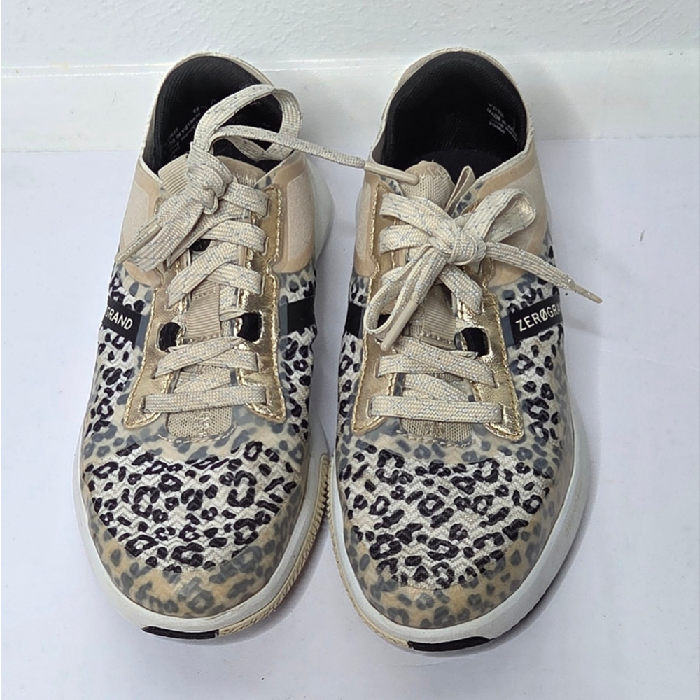 Cole Haan Animal Print Zerøgrand Winner Tennis Sneaker Women's Size 5 - Picture 10 of 10